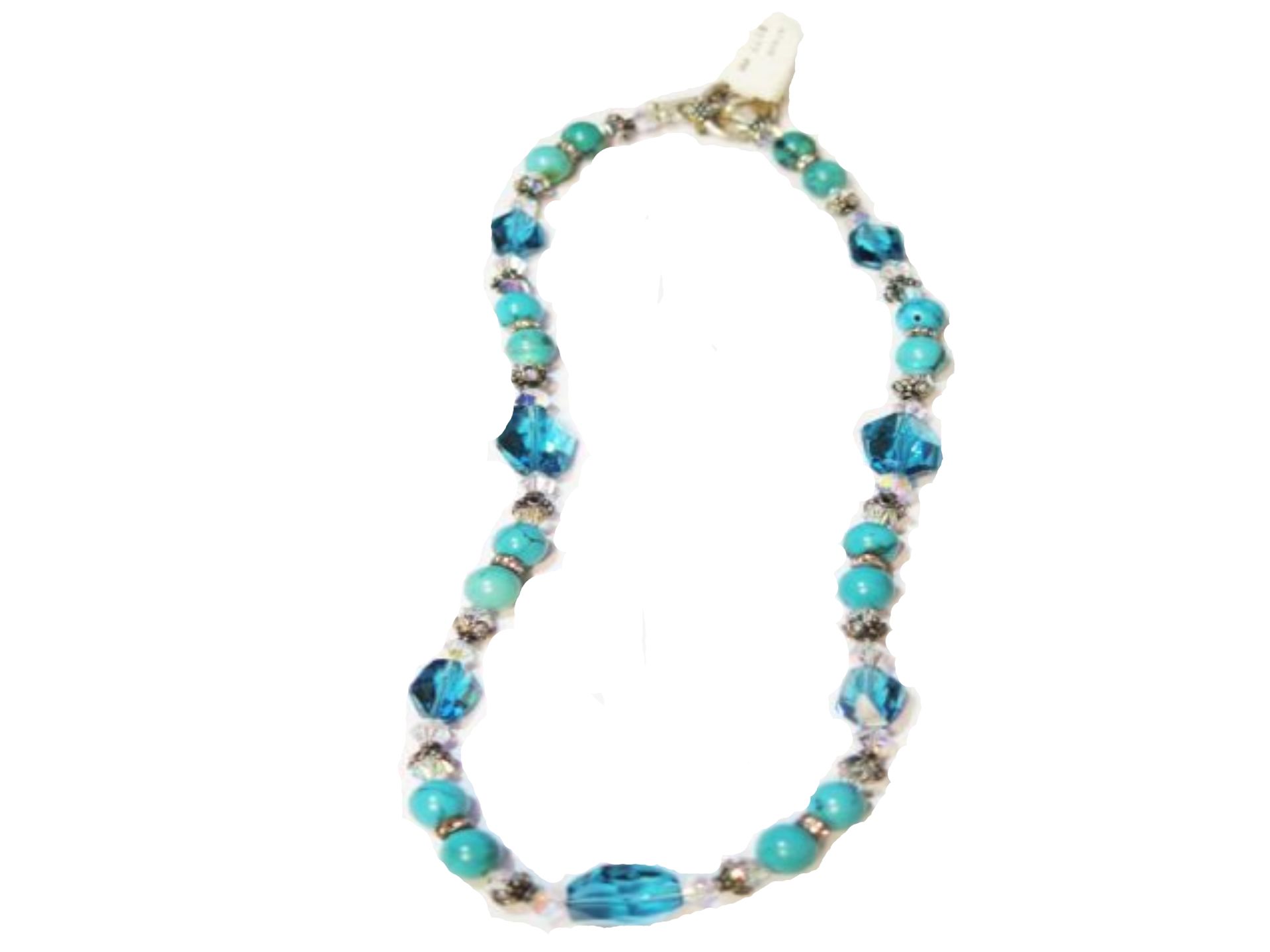 Turquoise and Indocolite Necklace