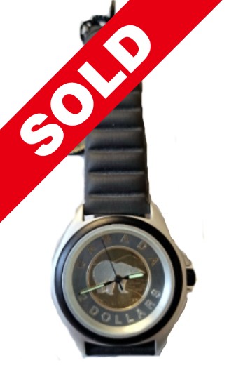 Canadian Mint Toonie Watch Sold