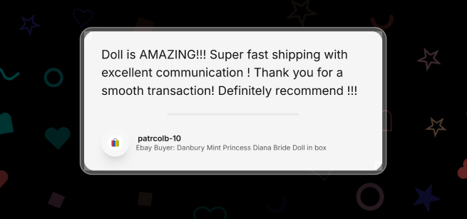 Princess Diana Bride Doll Testimonial Princess Diana Bride Doll Testimonial